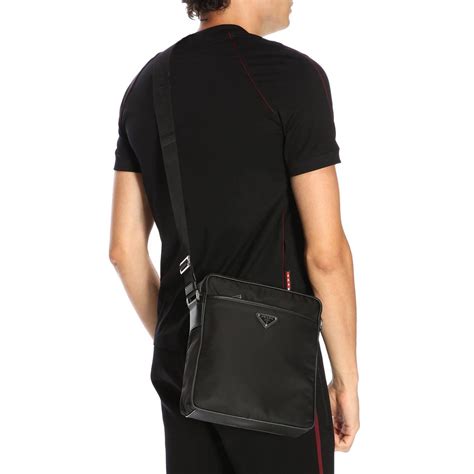 shoulder bag men prada